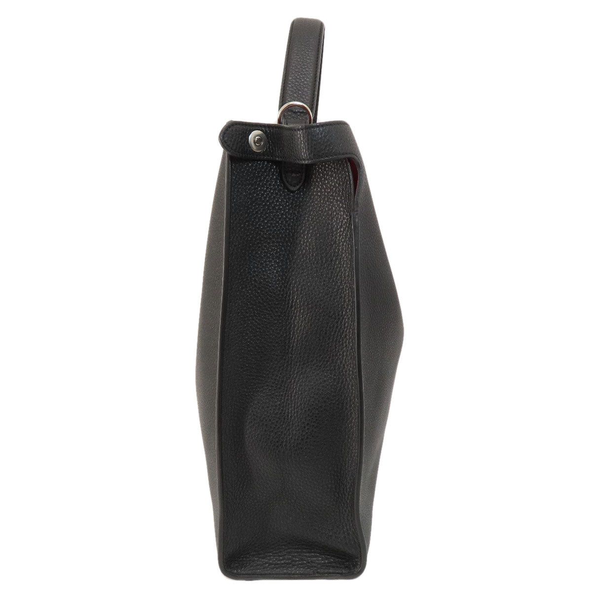 FENDI Logo 2WAY Tote Bag Calf Ladies [Used]