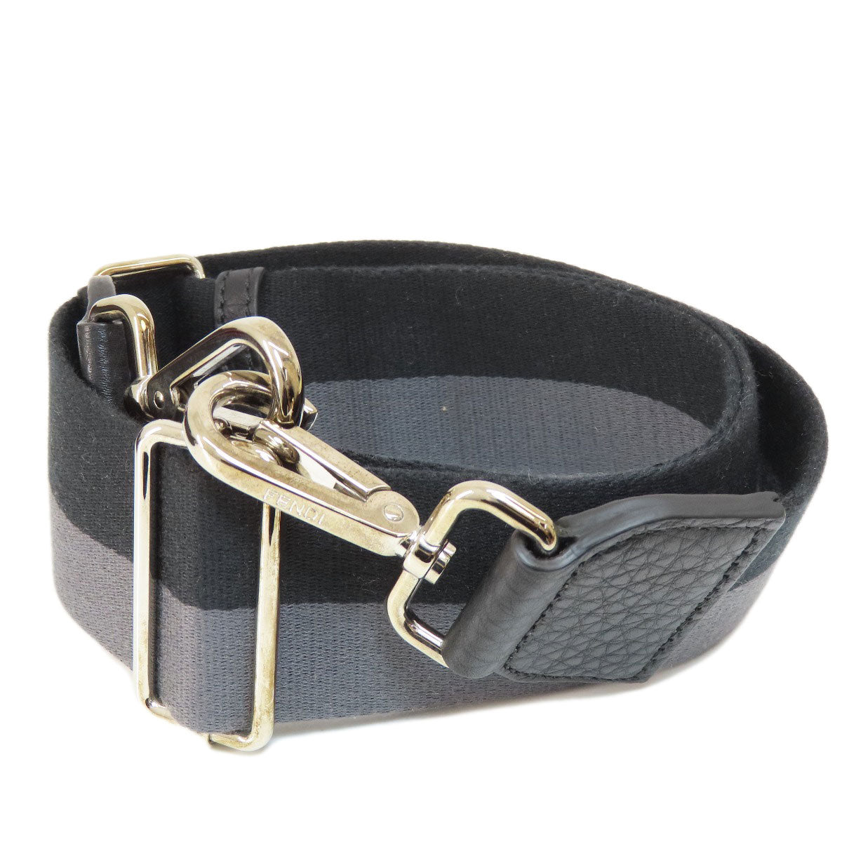 FENDI Logo 2WAY Tote Bag Calf Ladies [Used]