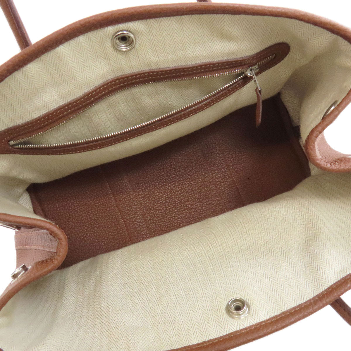HERMES   Handbag Garden Party TPM SilverHardware Negonda Ladies