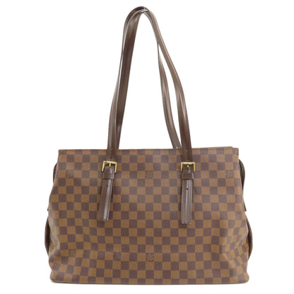 LOUIS VUITTON N51119 Chelsea Damier Ebene Tote Bag Damier canvas Ladies [Used]