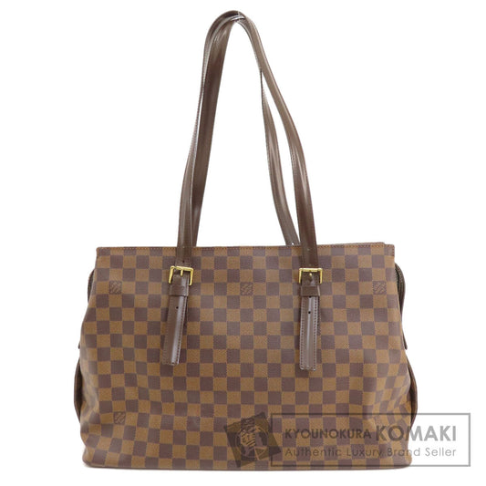 LOUIS VUITTON N51119 Chelsea Damier Ebene Tote Bag Damier canvas Ladies [Used]