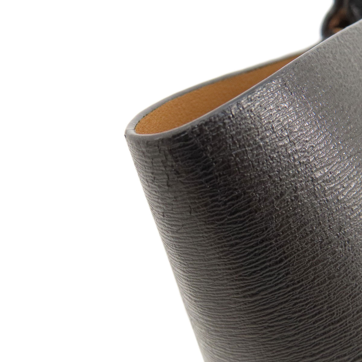 Tory Burch logo Tote Bag Leather Ladies [Used]