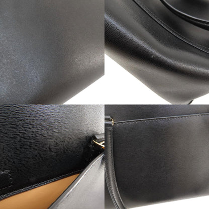 Tory Burch logo Tote Bag Leather Ladies [Used]