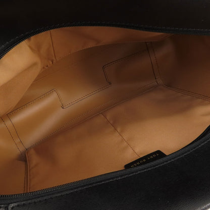 Tory Burch logo Tote Bag Leather Ladies [Used]