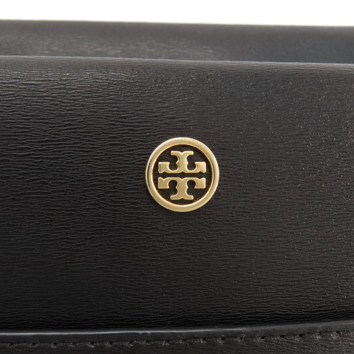 Tory Burch logo Tote Bag Leather Ladies [Used]