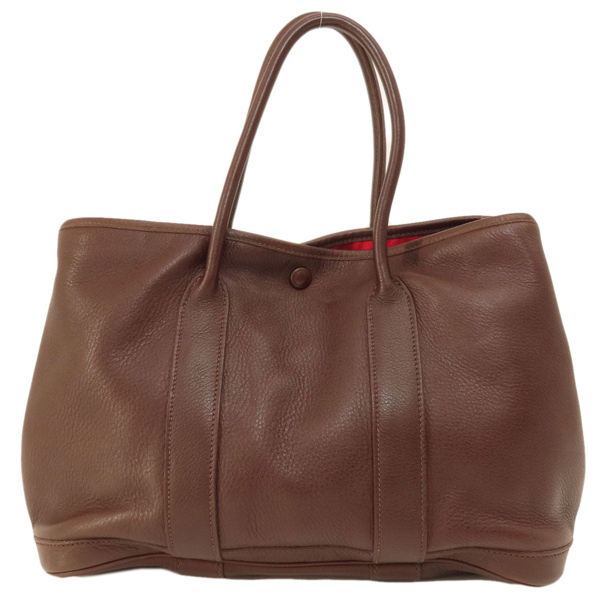 HERMES   Tote Bag Garden Party TPM Brown Swift Ladies