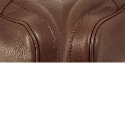 HERMES Garden Party TPM Brown Tote Bag Swift Ladies [Used]
