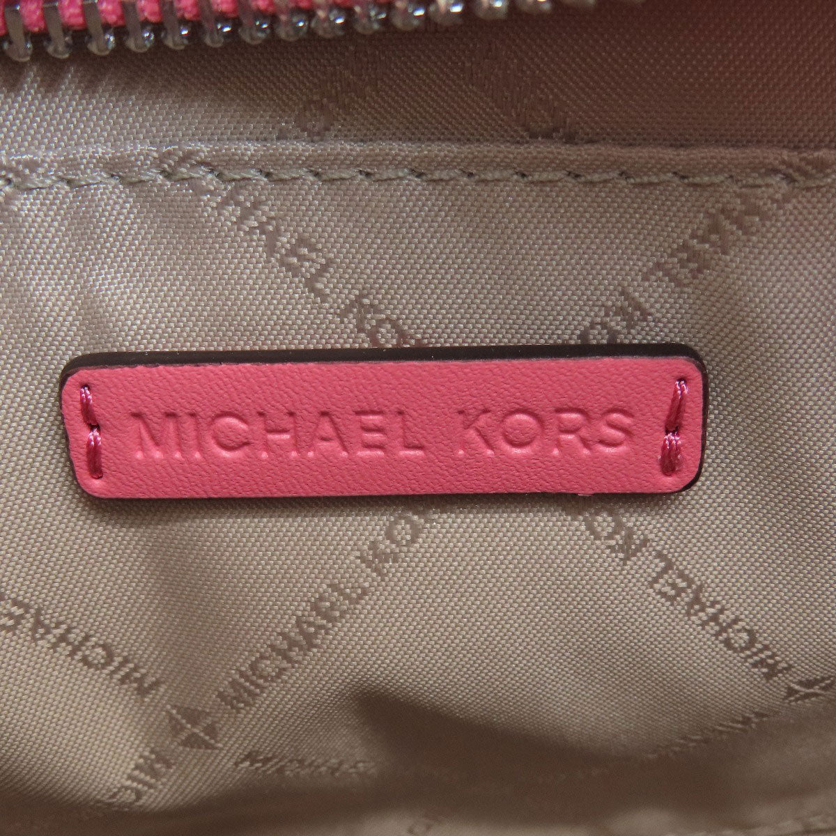Michael Kors Logo Hardware Long Shoulder Shoulder Bag PVC Ladies [Used]