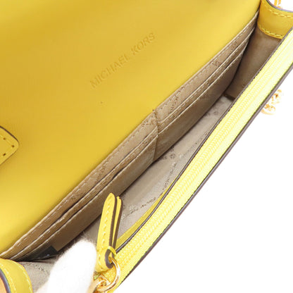 Michael Kors Logo Hardware Chain Shoulder Tote Bag PVC Ladies [Used]