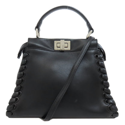 FENDI Peekaboo Mini 2WAY Handbag Leather Ladies [Used]