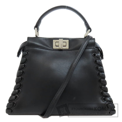 FENDI Peekaboo Mini 2WAY Handbag Leather Ladies [Used]