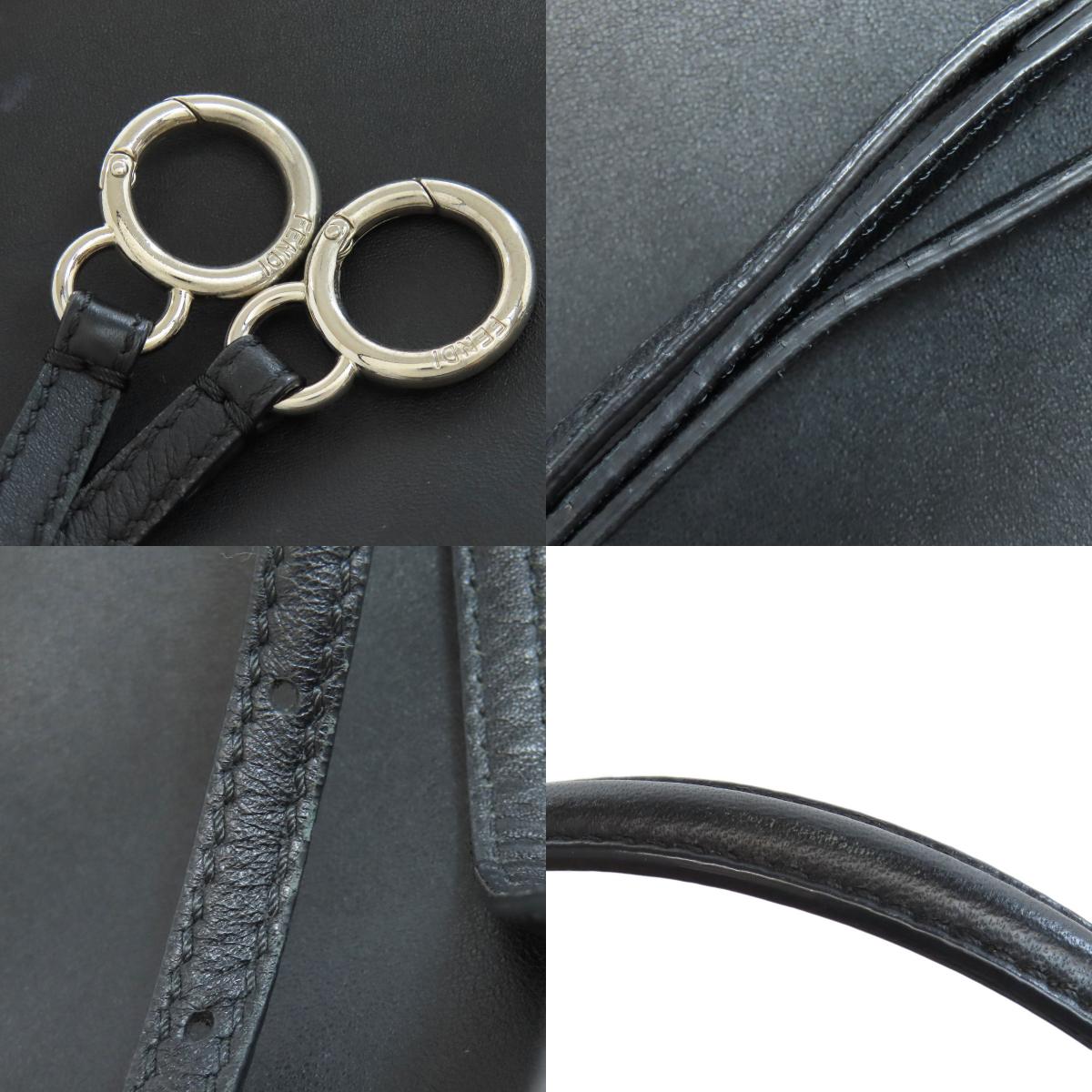 FENDI Peekaboo Mini 2WAY Handbag Leather Ladies [Used]