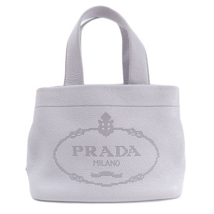 PRADA   Handbag logo Leather Ladies