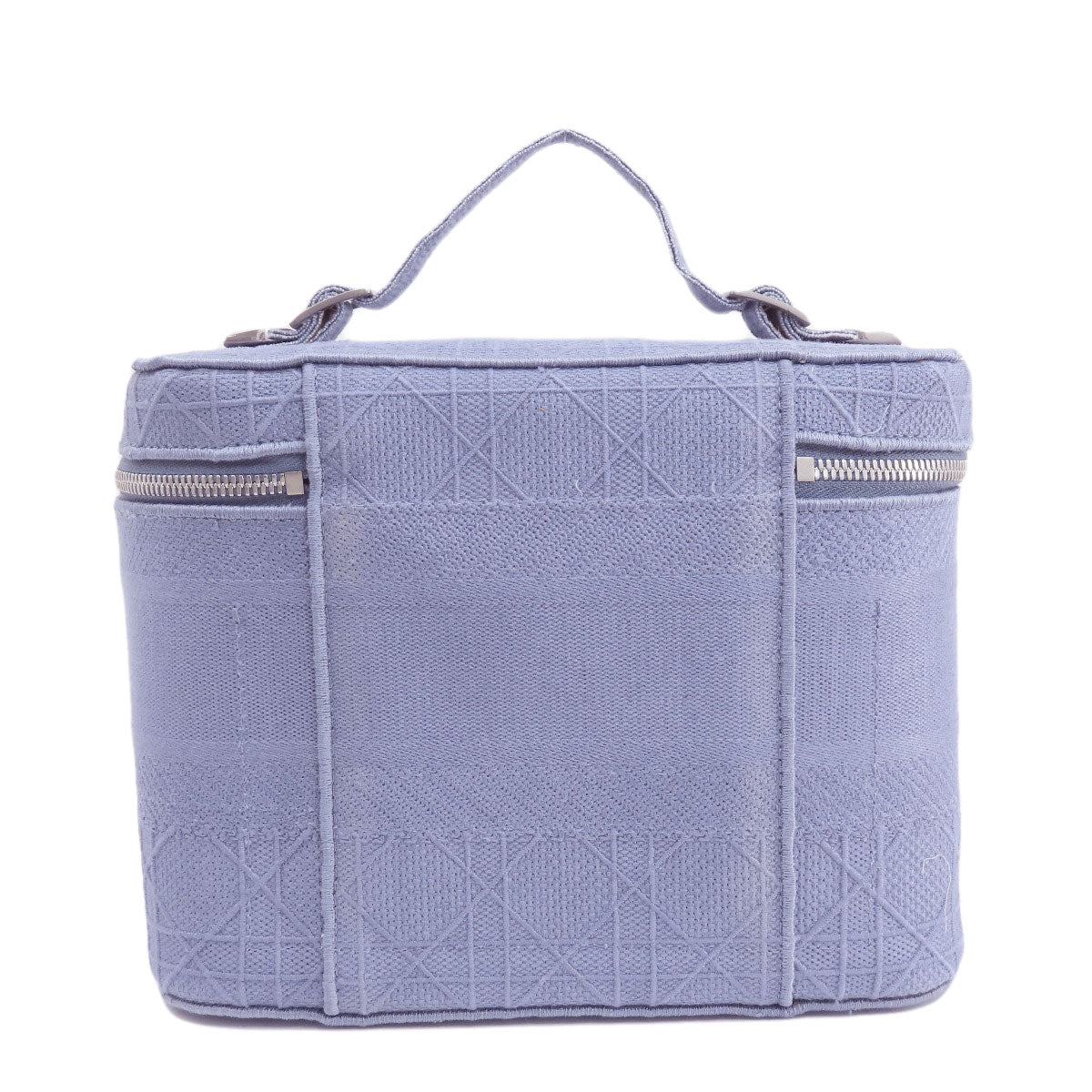 CHRISTIAN DIOR Lady Dee Light Vanity Handbag Canvas Ladies [Used]