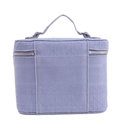 CHRISTIAN DIOR Lady Dee Light Vanity Handbag Canvas Ladies [Used]