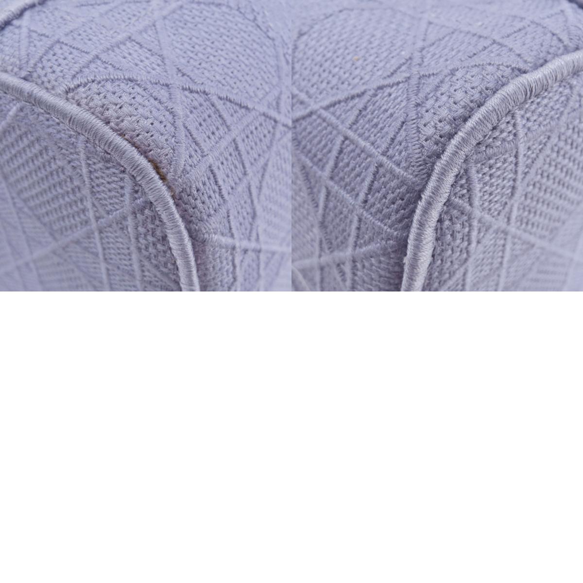 CHRISTIAN DIOR Lady Dee Light Vanity Handbag Canvas Ladies [Used]