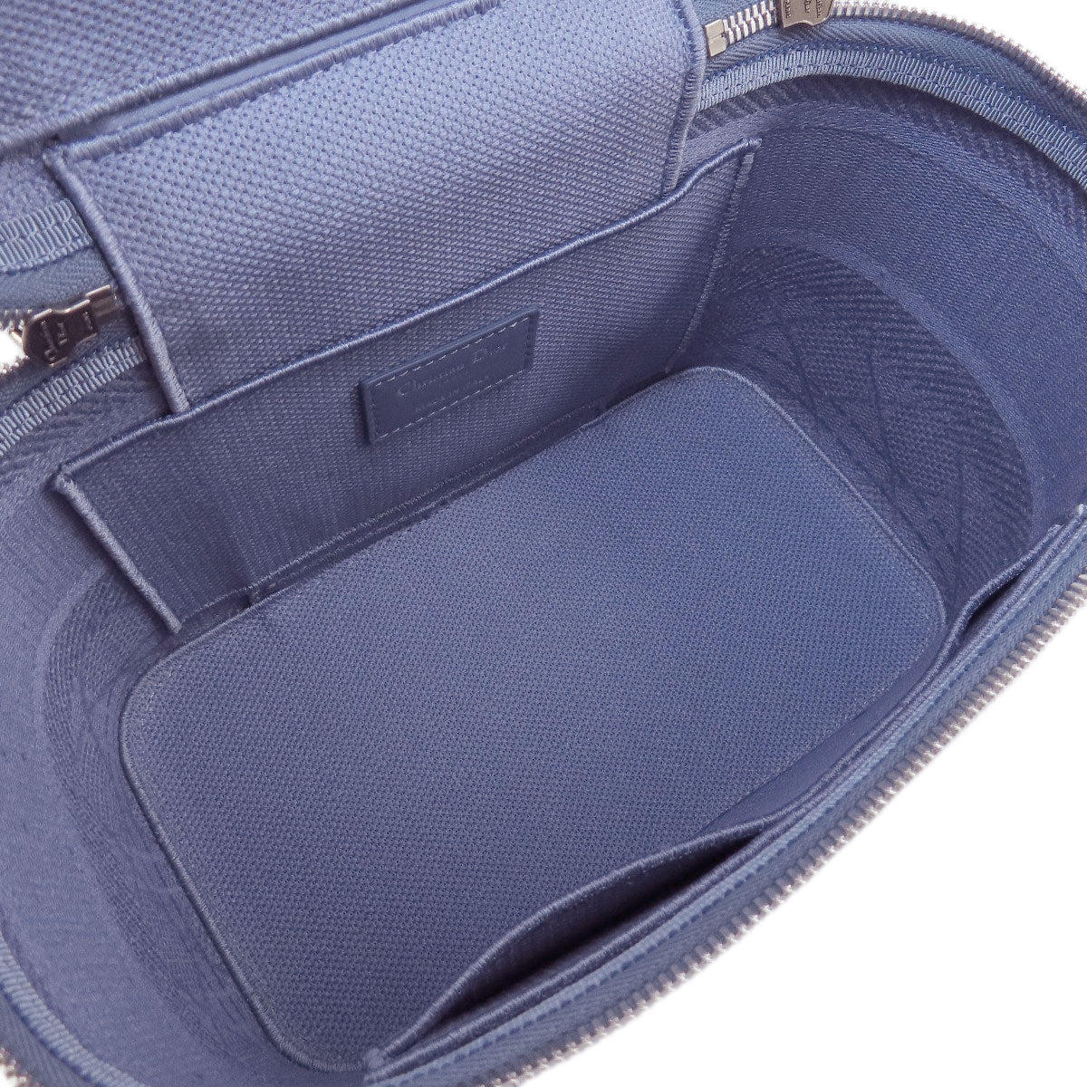 CHRISTIAN DIOR Lady Dee Light Vanity Handbag Canvas Ladies [Used]