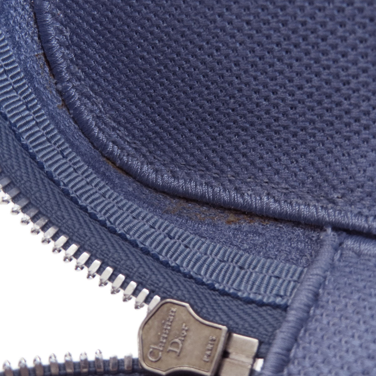 CHRISTIAN DIOR Lady Dee Light Vanity Handbag Canvas Ladies [Used]