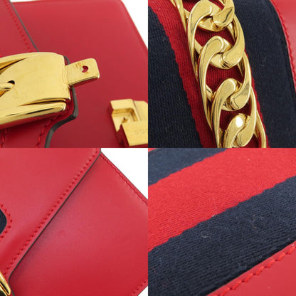 GUCCI 421882 Silvi Shoulder Bag Leather Ladies [Used]