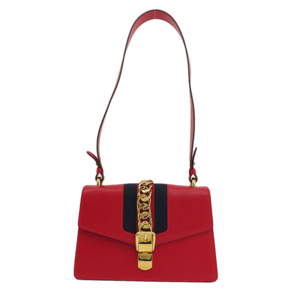 GUCCI 421882 Silvi Shoulder Bag Leather Ladies [Used]