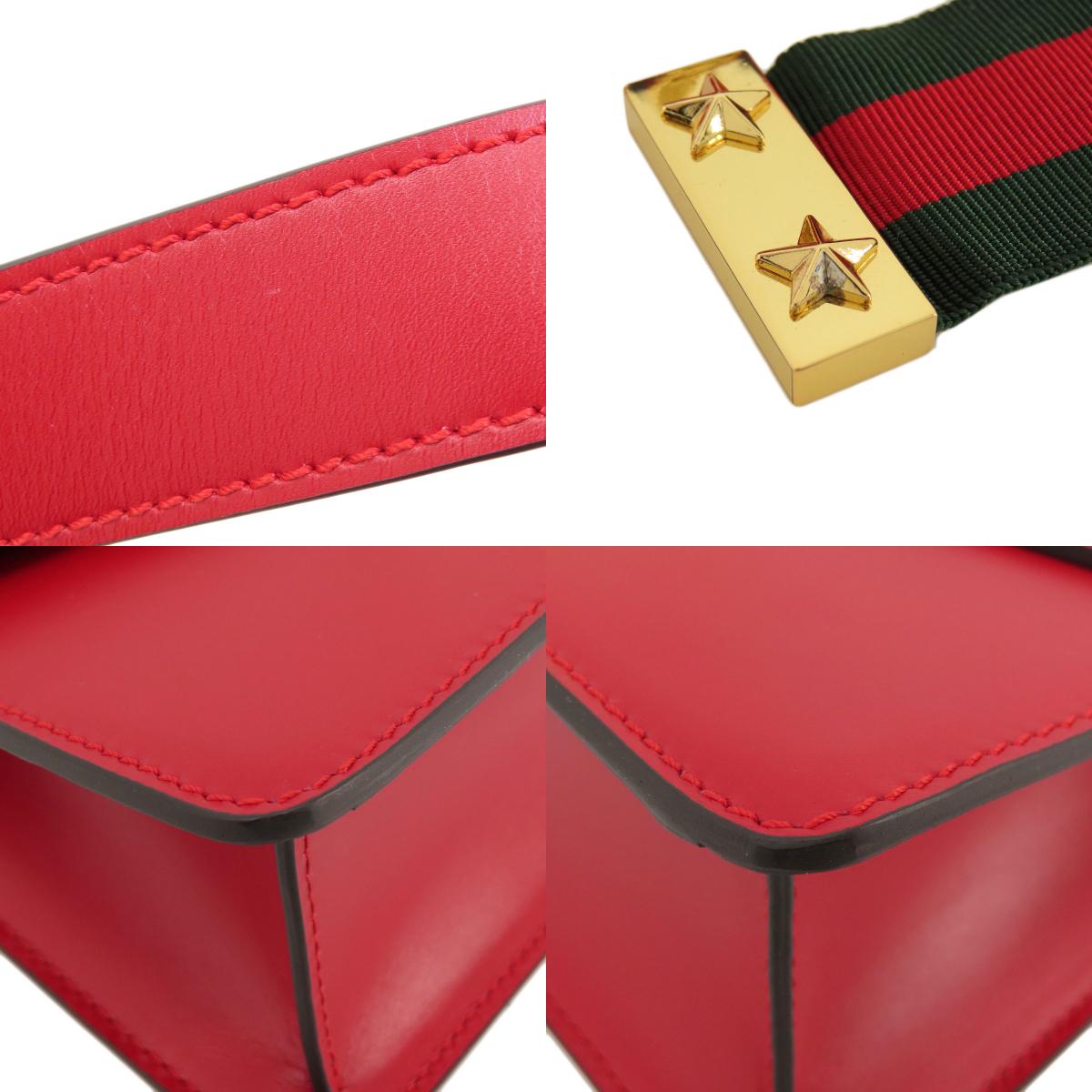 GUCCI 421882 Silvi Shoulder Bag Leather Ladies [Used]