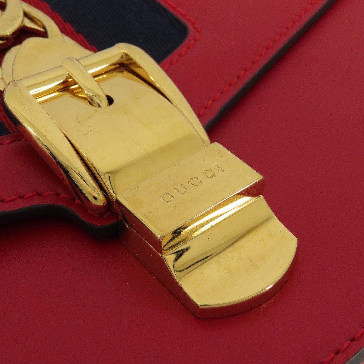 GUCCI 421882 Silvi Shoulder Bag Leather Ladies [Used]