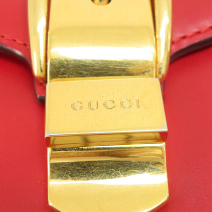 GUCCI 4720270 Sylvie 2WAY Handbag Calf Ladies [Used]