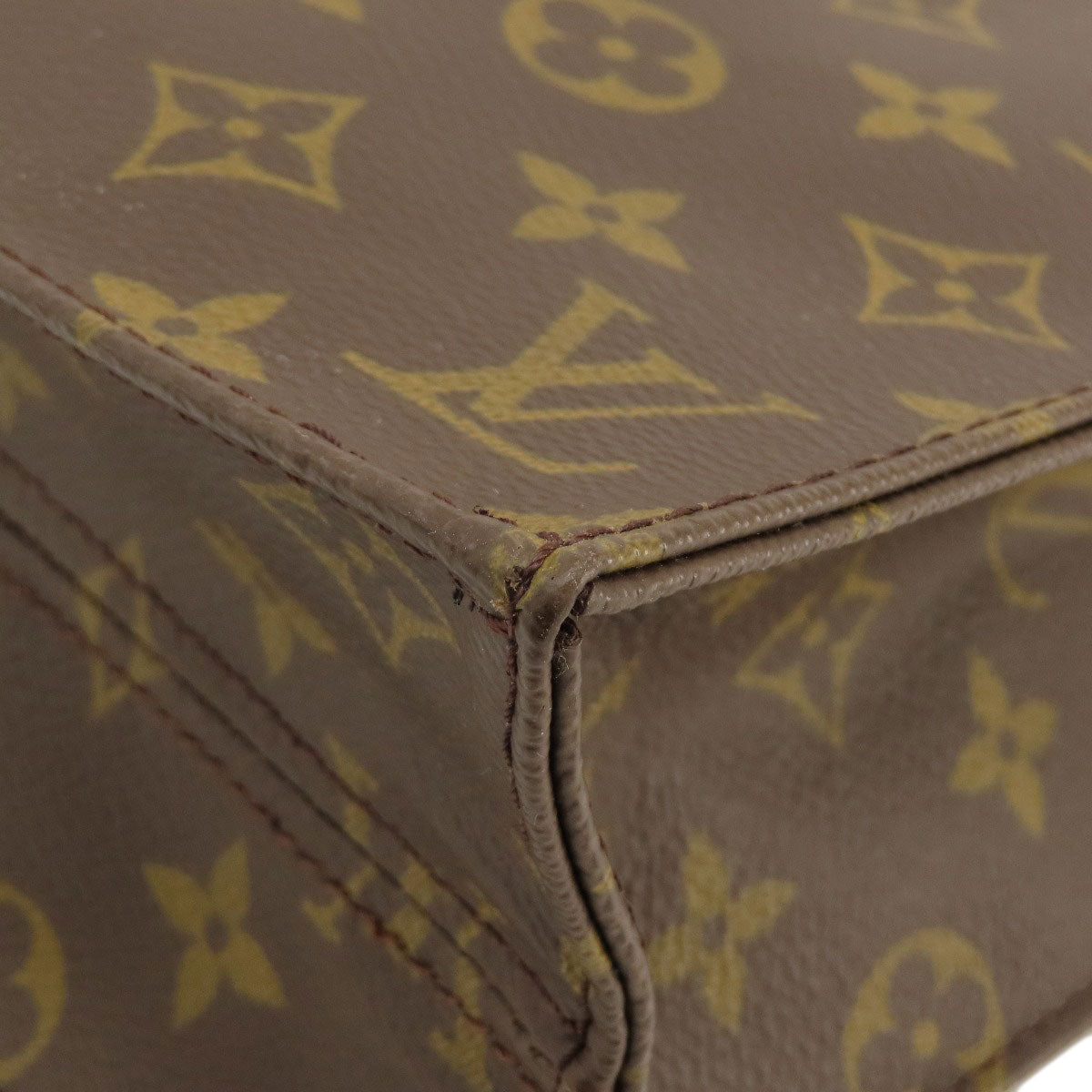 LOUIS VUITTON M51140 Sac Plat Monogram Tote Bag Monogram canvas Ladies [Used]