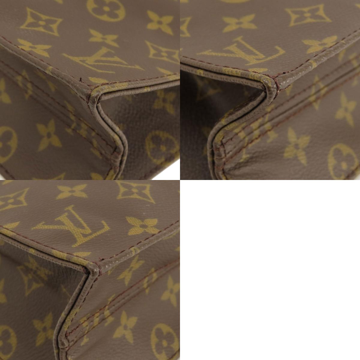 LOUIS VUITTON M51140 Sac Plat Monogram Tote Bag Monogram canvas Ladies [Used]