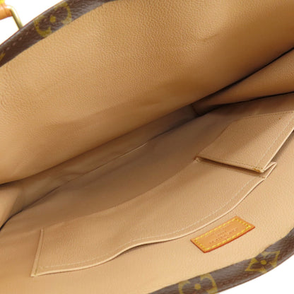 LOUIS VUITTON M51140 Sac Plat Monogram Tote Bag Monogram canvas Ladies [Used]