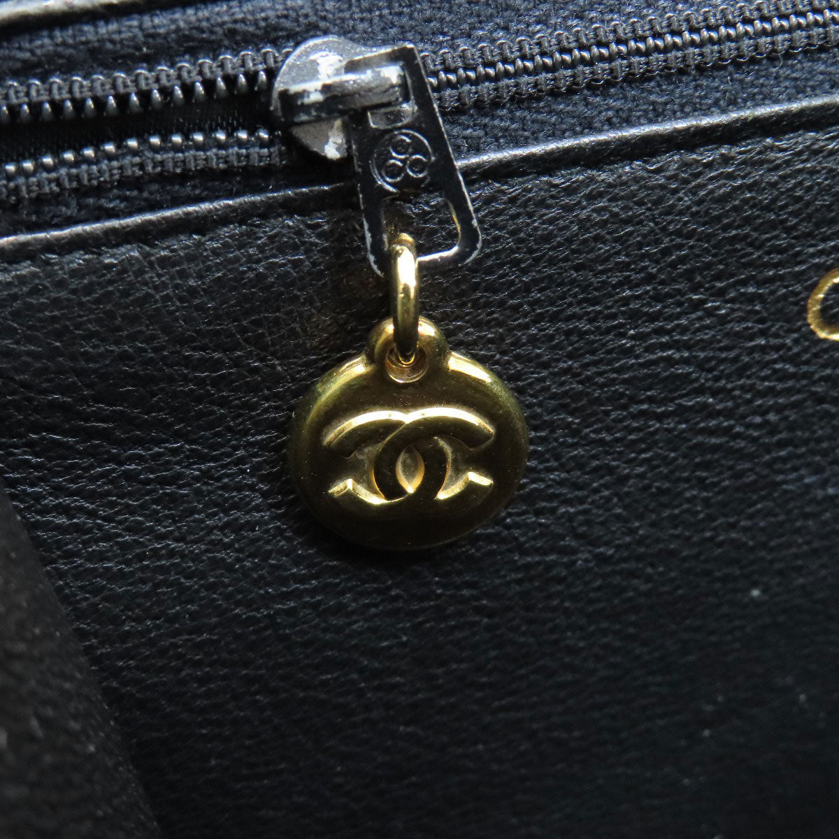 CHANEL COCO Mark GoldHardware Shoulder Bag Grained Calfskin Skin Ladies [Used]