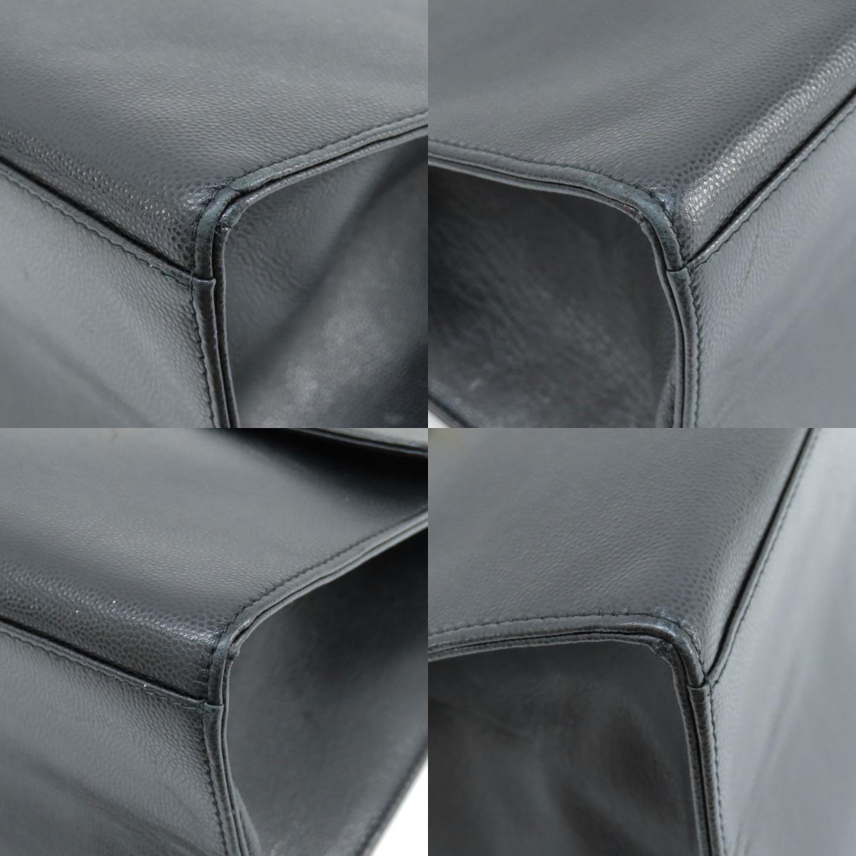 CHANEL COCO Mark GoldHardware Shoulder Bag Grained Calfskin Skin Ladies [Used]