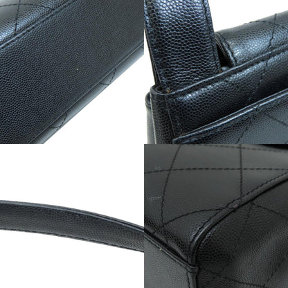 CHANEL COCO Mark Handbag Grained Calfskin Skin Ladies [Used]