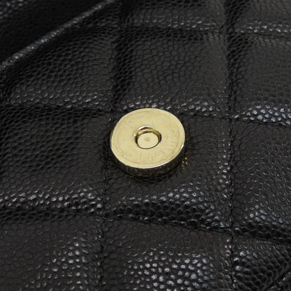 CHANEL ChainShoulder Matelasse GoldHardware Shoulder Bag Grained Calfskin Skin Ladies [Used]
