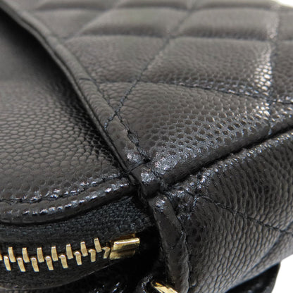 CHANEL ChainShoulder Matelasse GoldHardware Shoulder Bag Grained Calfskin Skin Ladies [Used]