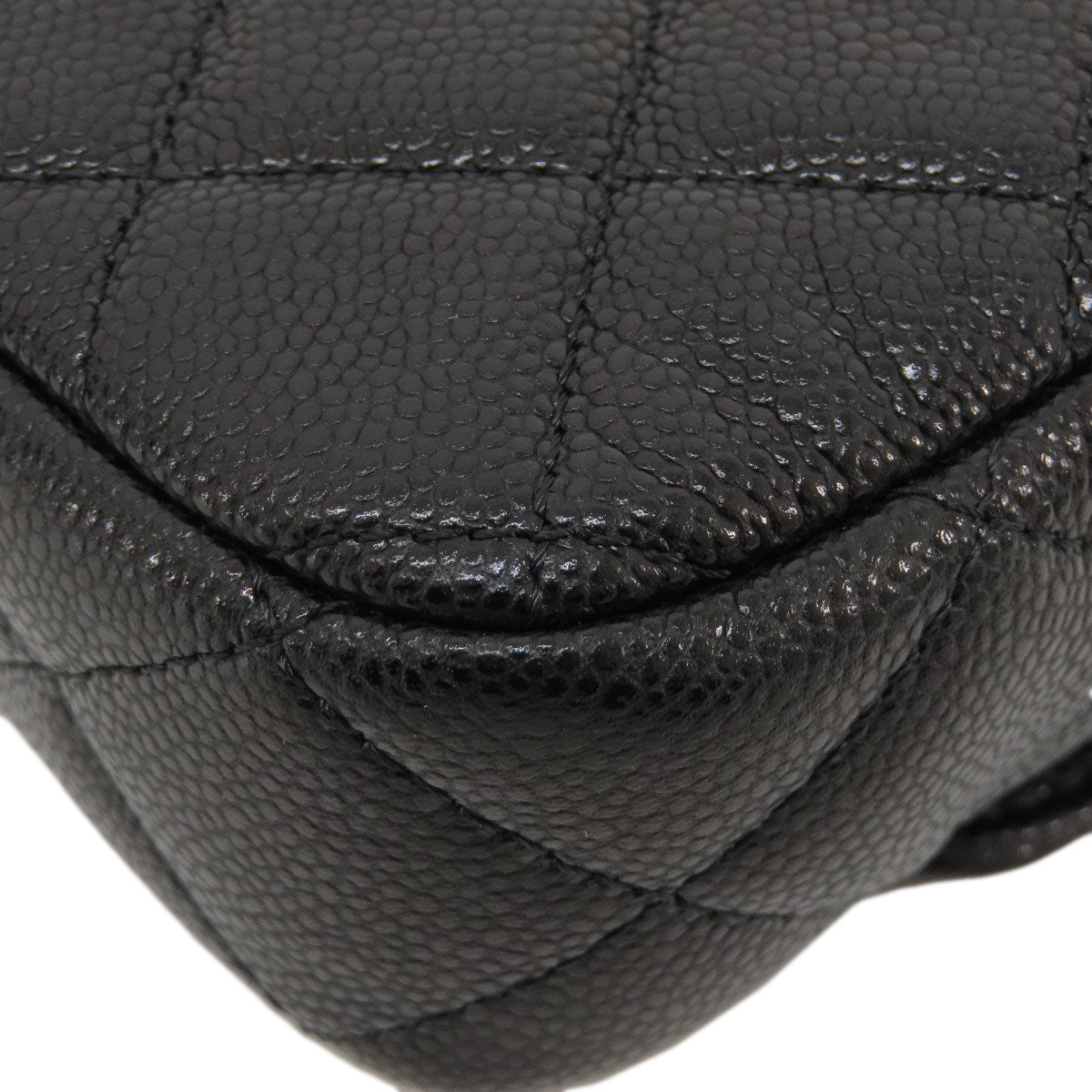 CHANEL ChainShoulder Matelasse GoldHardware Shoulder Bag Grained Calfskin Skin Ladies [Used]