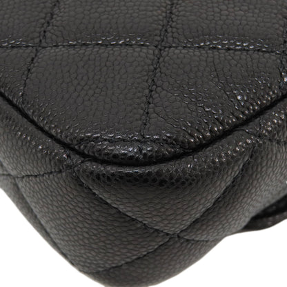 CHANEL ChainShoulder Matelasse GoldHardware Shoulder Bag Grained Calfskin Skin Ladies [Used]