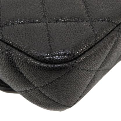 CHANEL ChainShoulder Matelasse GoldHardware Shoulder Bag Grained Calfskin Skin Ladies [Used]