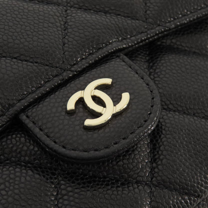 CHANEL ChainShoulder Matelasse GoldHardware Shoulder Bag Grained Calfskin Skin Ladies [Used]