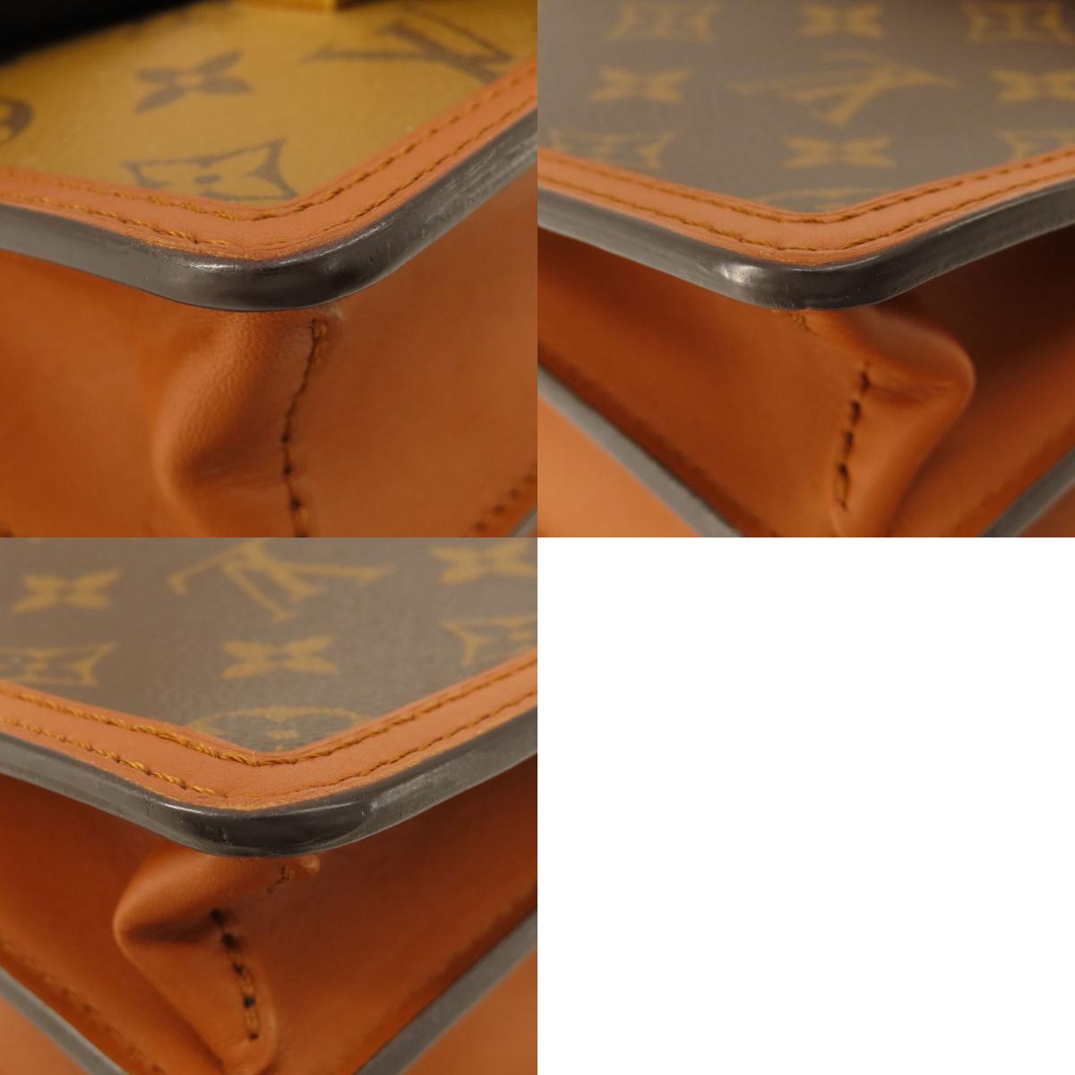 LOUIS VUITTON M45959 Dauphine Mini Monogram Shoulder Bag Monogram reverse Ladies [Used]