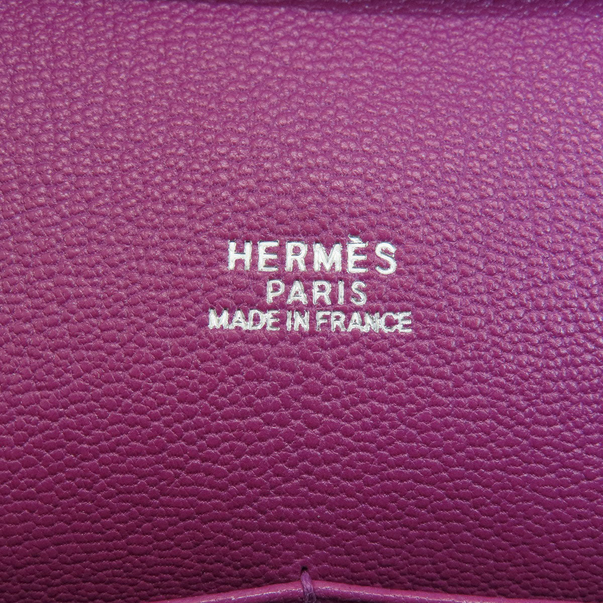 HERMES   Handbag Plum 28 Purple SilverHardware Epsom Ladies