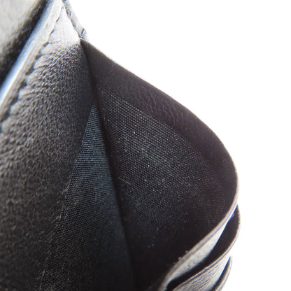 BALENCIAGA 650879 logo Bifold Wallet with Coin Pocket Leather Ladies [Used]