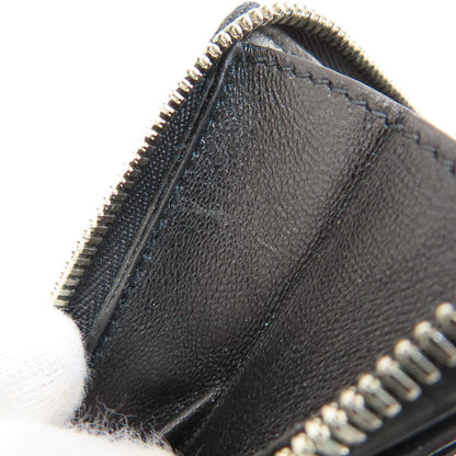 BALENCIAGA 650879 logo Bifold Wallet with Coin Pocket Leather Ladies [Used]