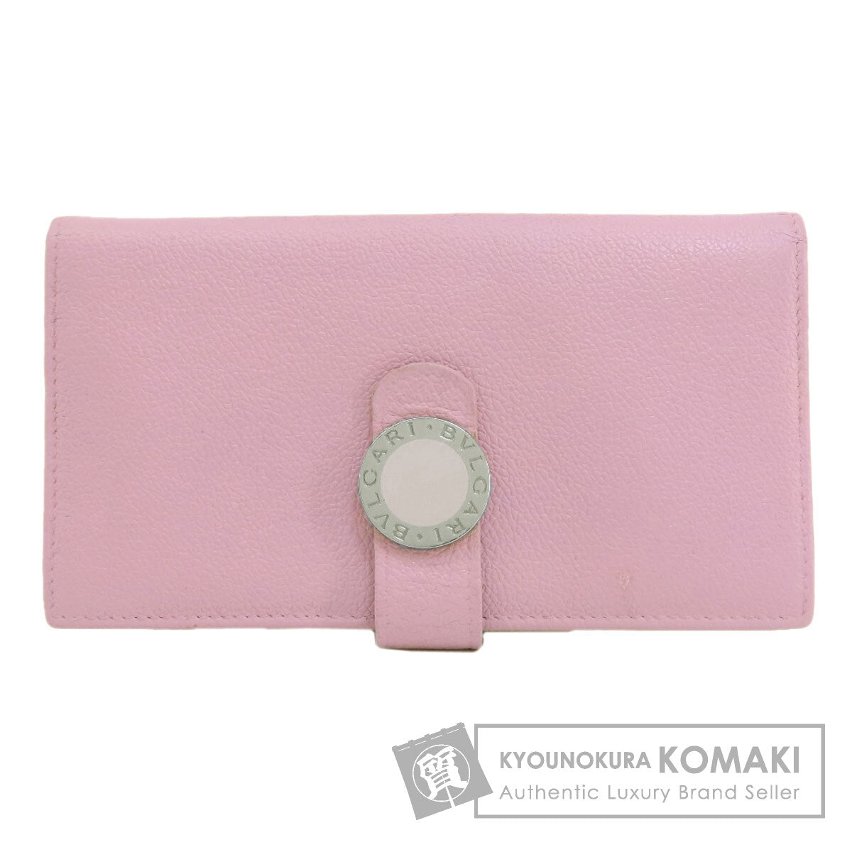 BVLGARI BVLGARI BVLGARI Long wallet (with coin pocket) Leather Ladies [Used]