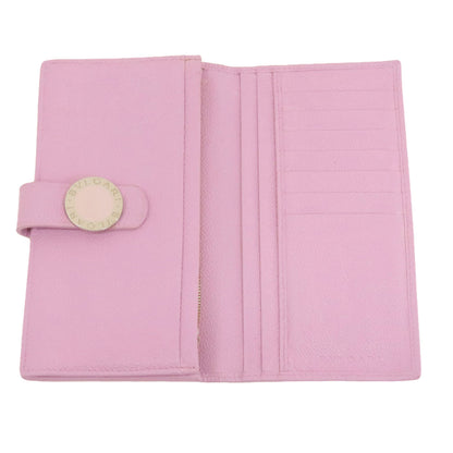 BVLGARI BVLGARI BVLGARI Long wallet (with coin pocket) Leather Ladies [Used]