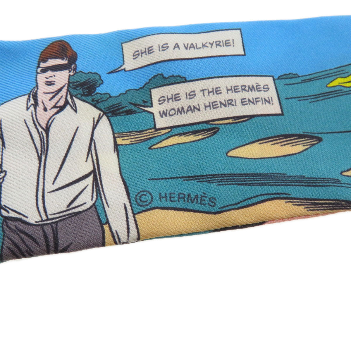 HERMES Twilly Scarf Silk Ladies [Used]