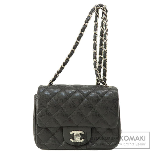 CHANEL   Shoulder Bag Matelasse ChainShoulder SilverHardware Caviar skin Ladies