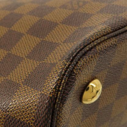 LOUIS VUITTON  N63169 Tote Bag Belmont Damier Ebene Damier canvas Ladies