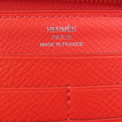 HERMES Azap classic Long wallet (with coin pocket) Epsom Ladies [Used]