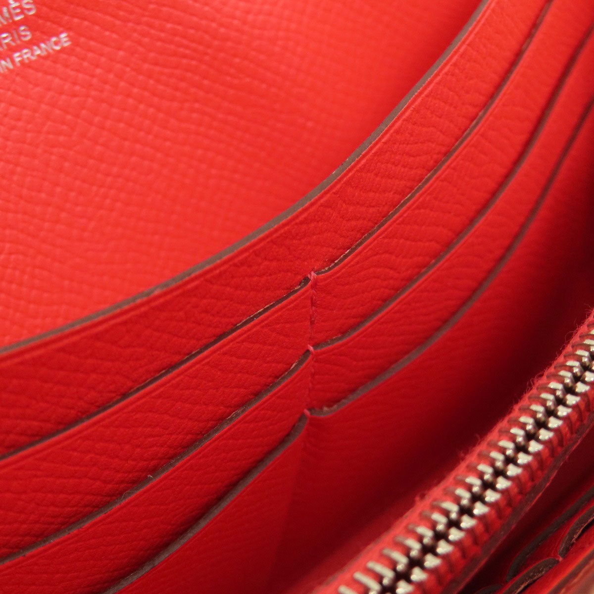 HERMES Azap classic Long wallet (with coin pocket) Epsom Ladies [Used]